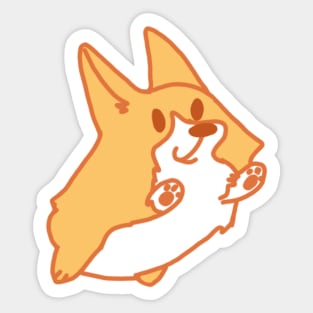 Corgi Sticker